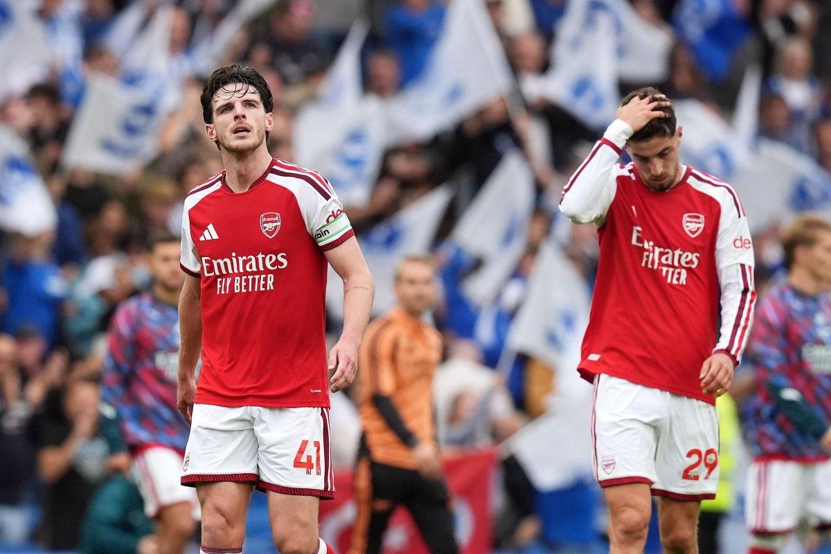 Shock at the Amex: Brighton Stun Arsenal 3-0 to End Winning Start